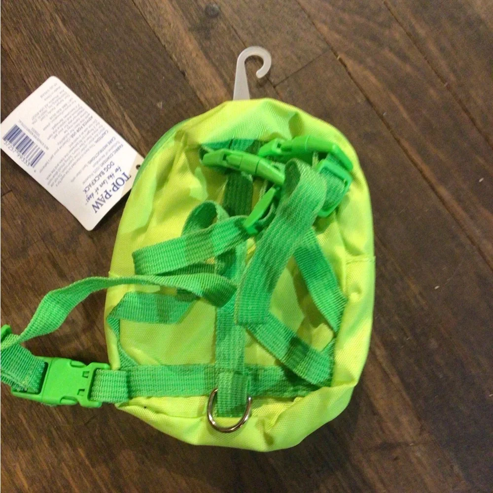 Top Paw Neon Green Dog Harness